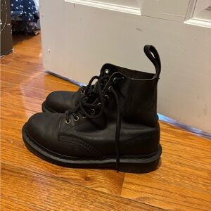Black Doc Marten Soft Leather Boots